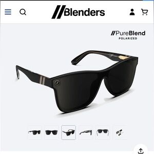 Blenders Black Polarized Sunglasses